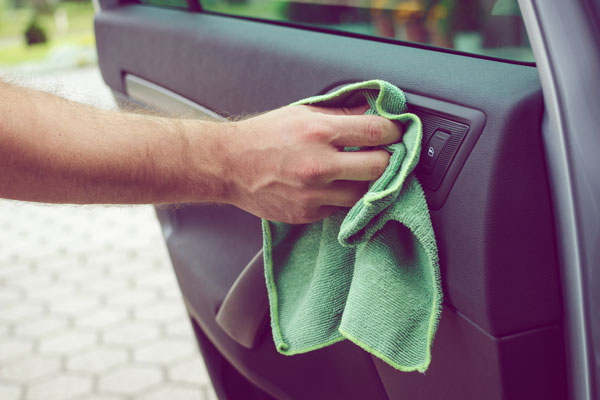 A Baby in a Clean Car