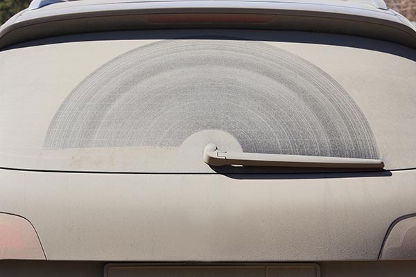 A Dirty Car is Not Safe on the Road
