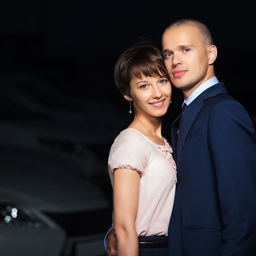 A Couple Enjoys Date Night with a Clean Car